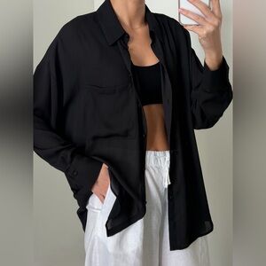 Zara Black Blouse